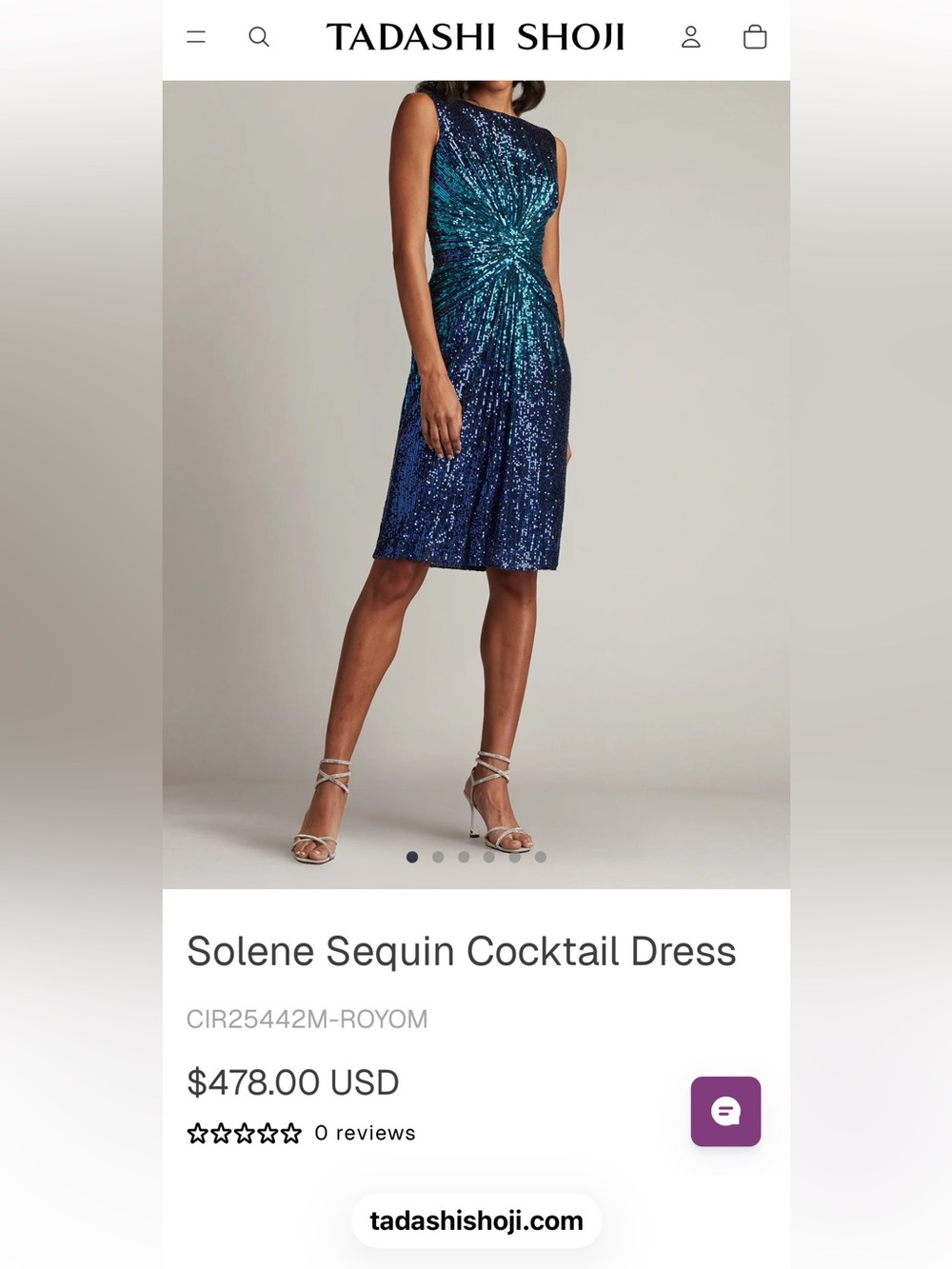 Tadashi Shoji Cocktail Dress